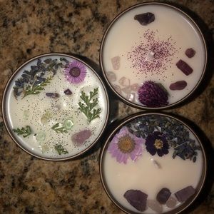 Lavender intention candles ☽